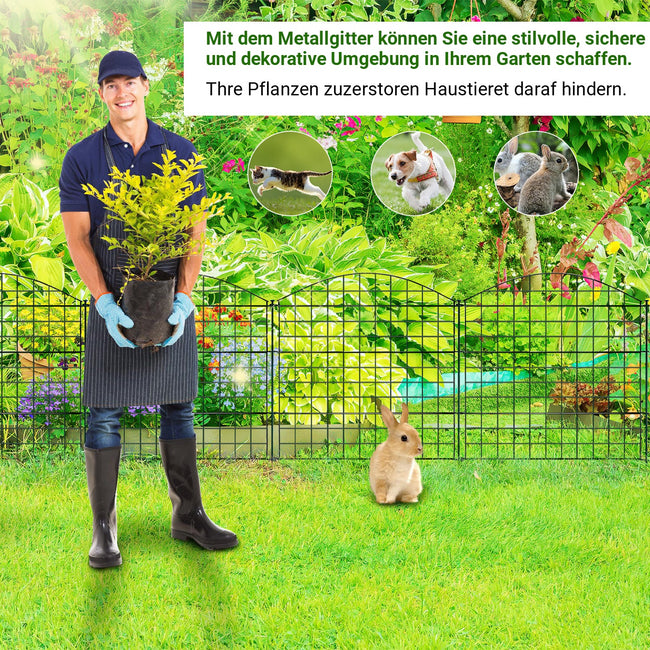 Cosmo Go Teichzaun Gartenzaun 11tlg Set Main Image