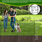 Cosmo Go Teichzaun Gartenzaun 11tlg Set