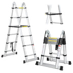 Cosmo Go 3.8m Teleskopleiter Aluminium Bis 150 kg Belastbarkeit