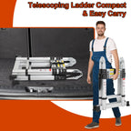 Cosmo Go 3.8m Teleskopleiter Aluminium Bis 150 kg Belastbarkeit