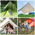 Cosmo Go Teleskopstange für Zelte Verstellbare Aluminium