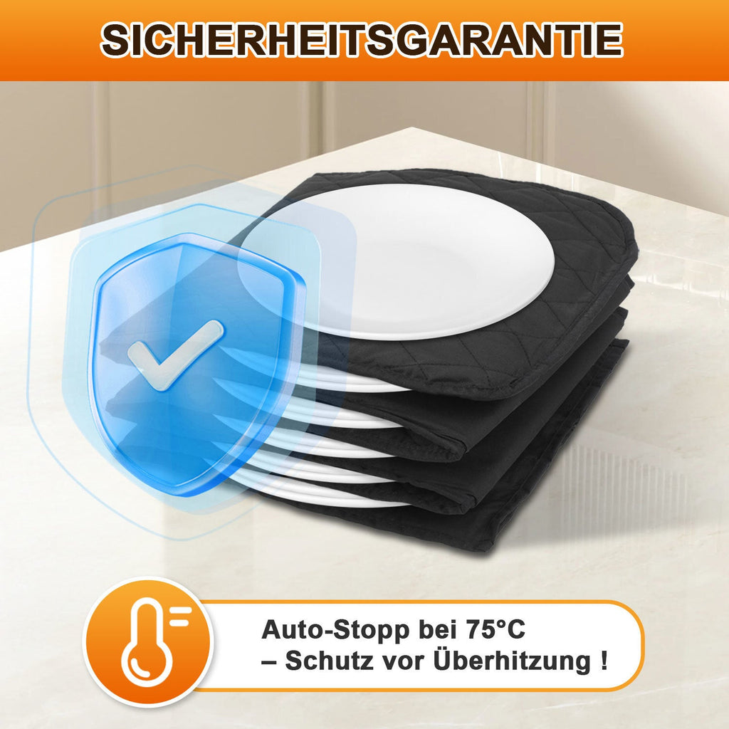 Cosmo Go Tellerwärmer Elektrisch 12 Teller Wärmer 200W