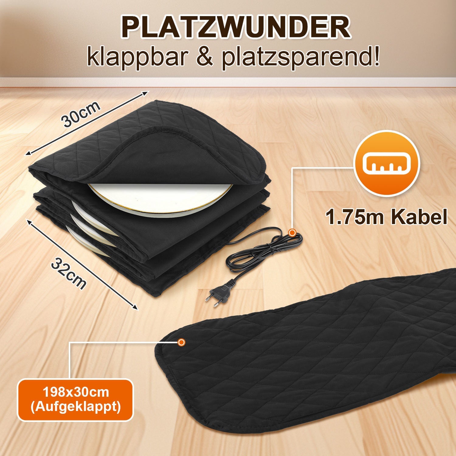 Cosmo Go Tellerwärmer Elektrisch 12 Teller Wärmer 200W