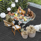 Cosmo Go Terrassenfliesen Kunststoffboden 30x30cm 11 Stück