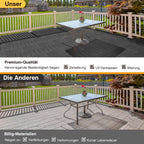 Cosmo Go Terrassenfliesen Kunststoffboden 30x30cm 11 Stück