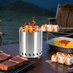 Cosmo Go Tischkamin Tischfeuerstelle Rauchfreie Edelstahl