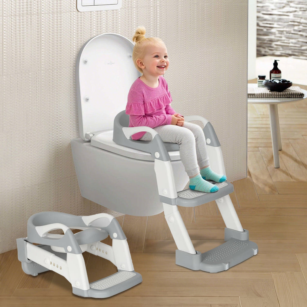 Cosmo Go Toilettensitz mit Treppe 2-in-1 Toilettentrainer