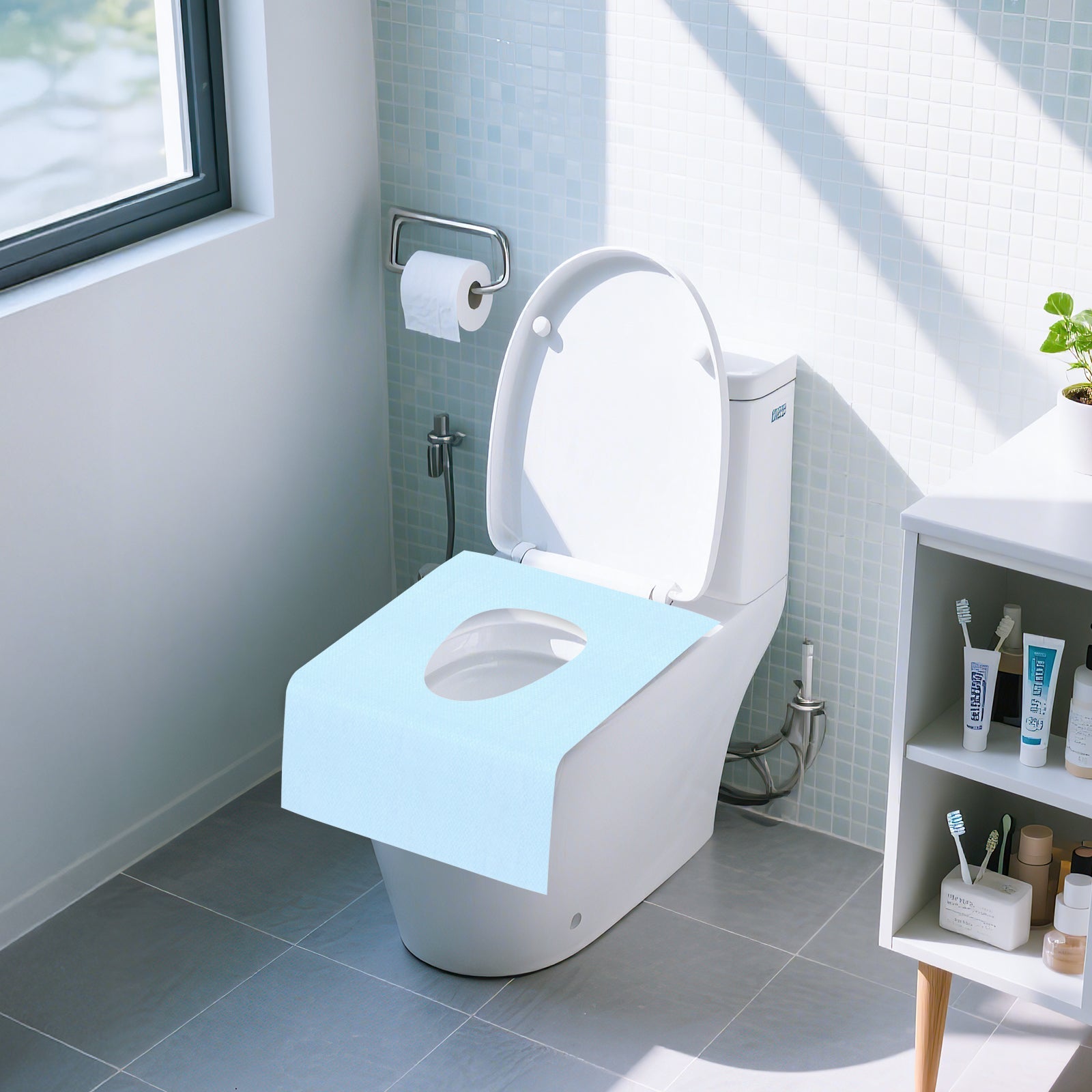 Cosmo Go Toilettensitzbezug WC Einweg 60x40cm