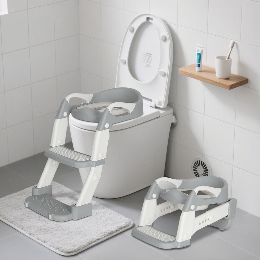 Cosmo Go Toilettensitz mit Treppe 2-in-1 Toilettentrainer
