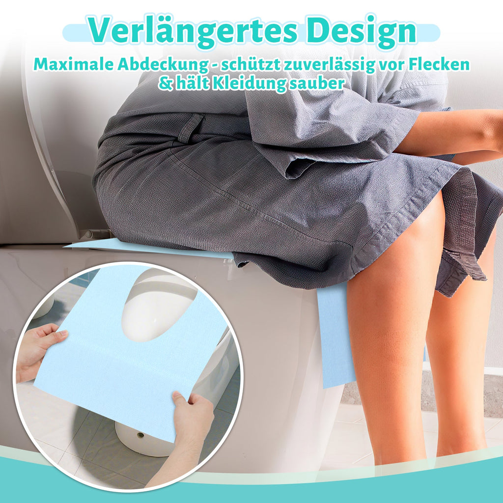 Cosmo Go Toilettensitzbezug WC Einweg 60x40cm