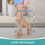 Cosmo Go Toilettenstuhl Faltbar Höhenverstellbar inkl. Eimer