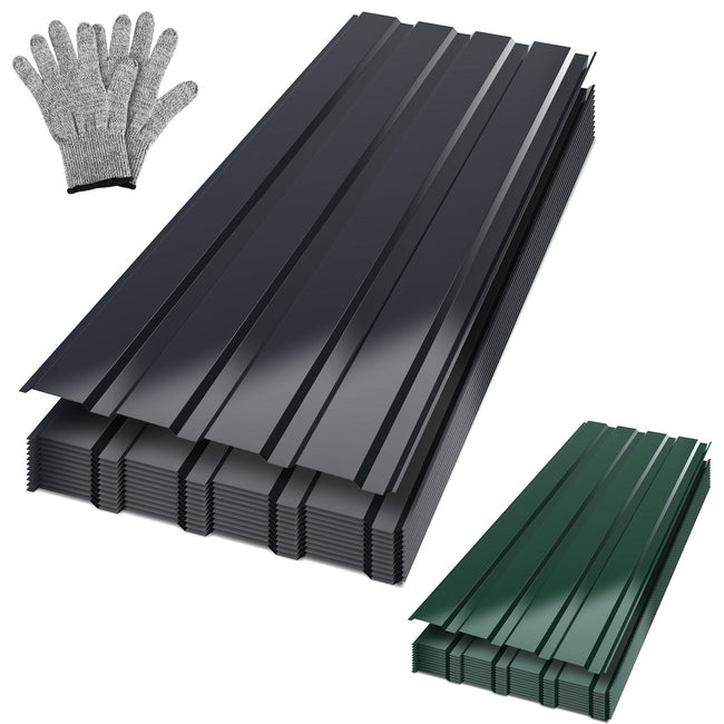 Cosmo Go 12X Dachblech Trapezblech Metall Anthrazit/Grün Hover Image