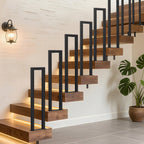 Cosmo Go Treppengeländer U-förmige Quadratisch Bodenmontage