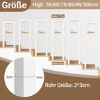 Cosmo Go Treppengeländer U-förmige Quadratisch Bodenmontage