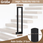 Cosmo Go Treppengeländer U-förmige Quadratisch Seitenmontage