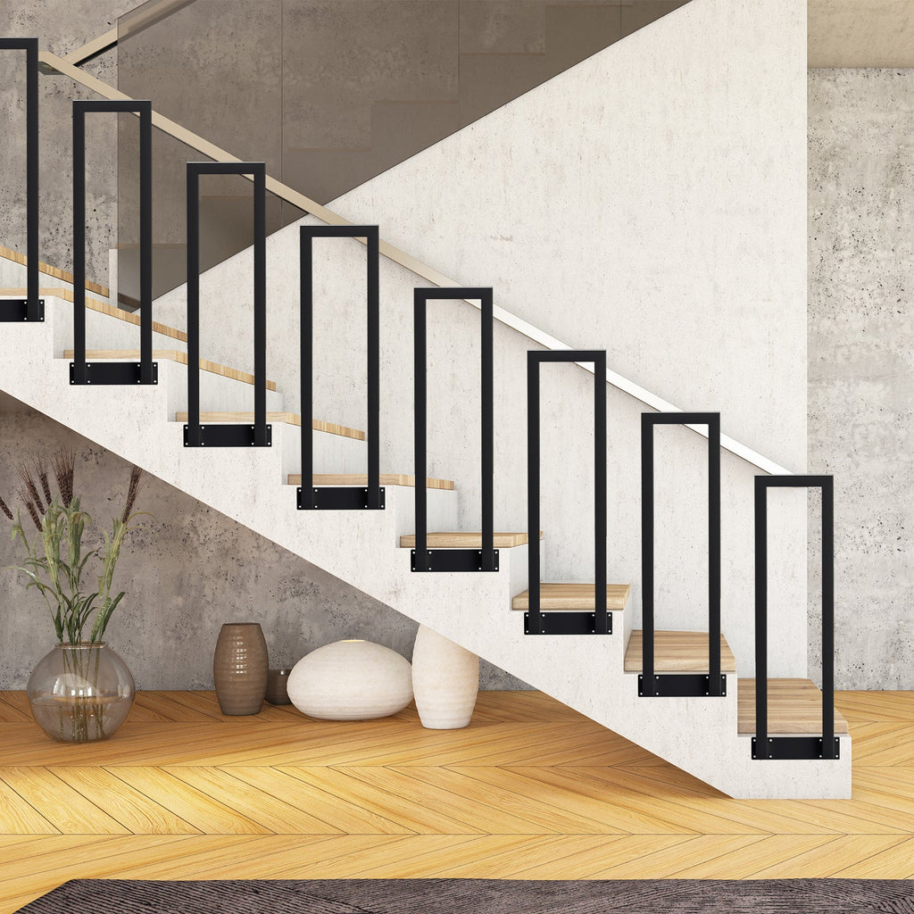 Cosmo Go Treppengeländer U-förmige Quadratisch Seitenmontage