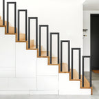 Cosmo Go Treppengeländer U-förmige Ellipsen Bodenmontage