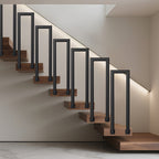 Cosmo Go Treppengeländer U-förmige Ellipsen Seitenmontage