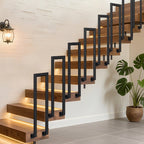 Cosmo Go Treppengeländer U-förmige Ellipsen Seitenmontage