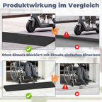 Cosmo Go Türschwellenrampe Rollstuhlrampe Gummi 1,5-4,5 cm