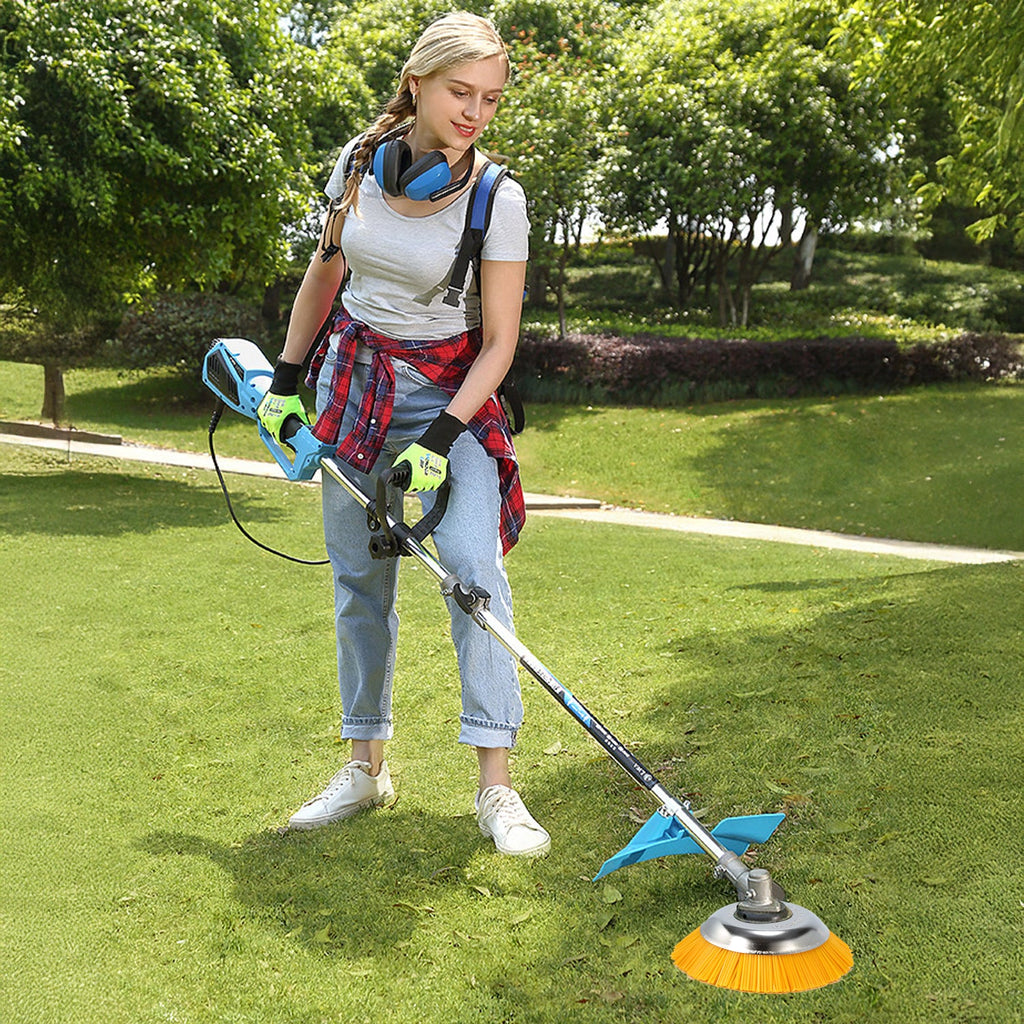 Cosmo Go Unkrautbürste für Freischneider Nylon Drahtbürste