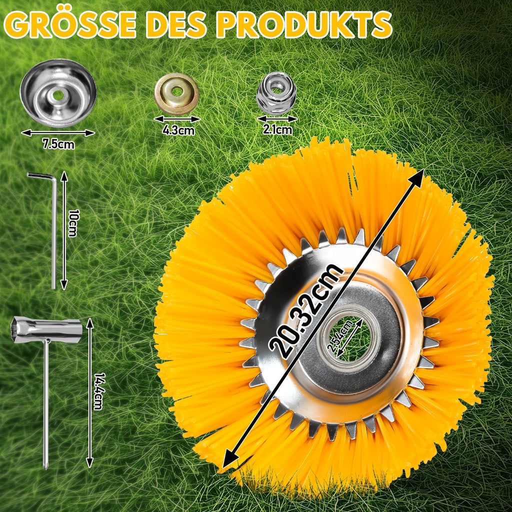 Cosmo Go Unkrautbürste für Freischneider Nylon Drahtbürste