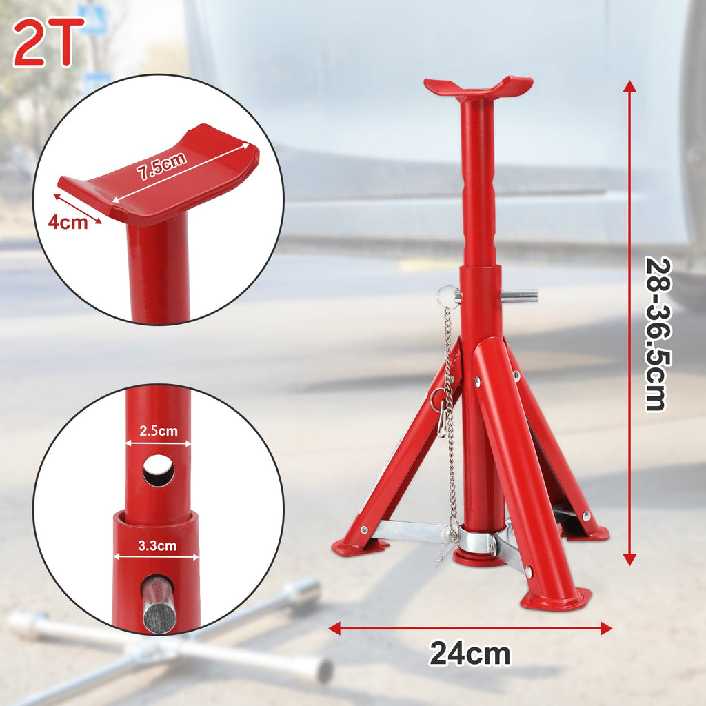 Cosmo Go 2T/3T Unterstellböcke Unterstellbock KFZ 2 Stück