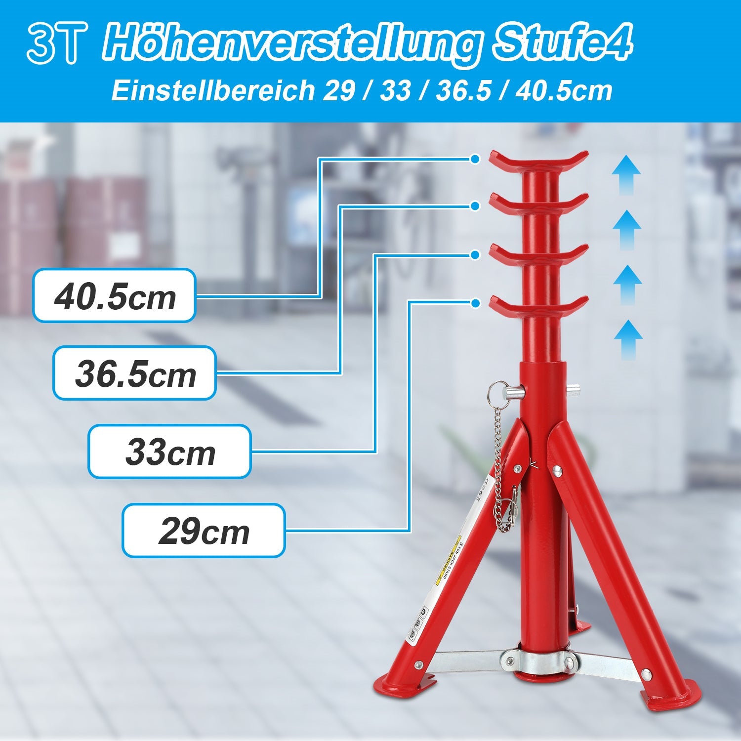 Cosmo Go 2T/3T Unterstellböcke Unterstellbock KFZ 2 Stück