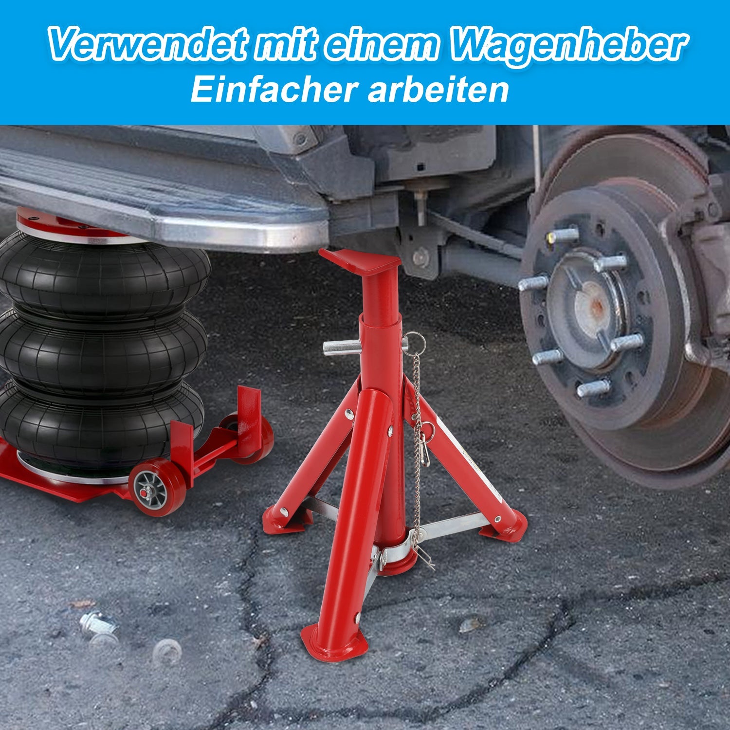 Cosmo Go 2T/3T Unterstellböcke Unterstellbock KFZ 2 Stück