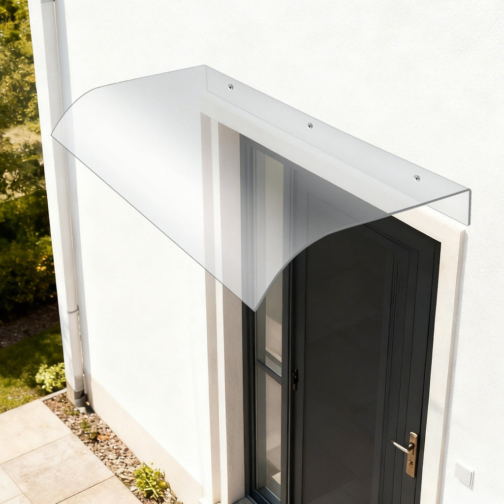Cosmo Go Vordach für Haustür 40x80cm Unsichtbare Überdachung