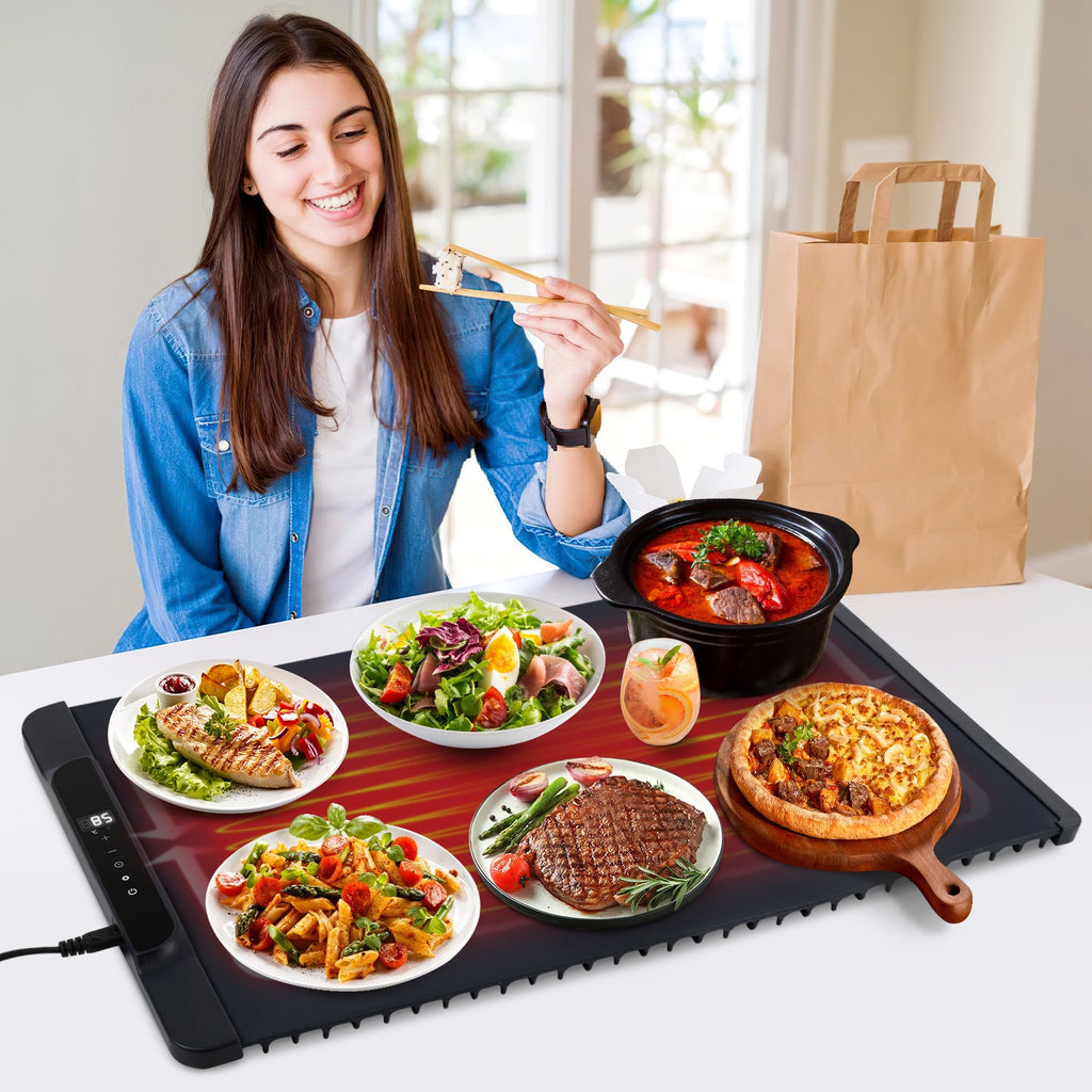 Cosmo Go Warmhalteplatte Elektrische Erwärmung Faltbare 65x38 cm