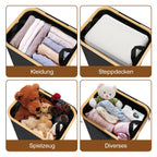 Cosmo Go Wäschekorb Waschesammler mit Deckel 100/145/160L