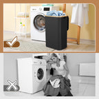 Cosmo Go Wäschekorb Waschesammler mit Deckel 100/145/160L