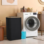 Cosmo Go Wäschekorb Waschesammler mit Deckel 100/145/160L