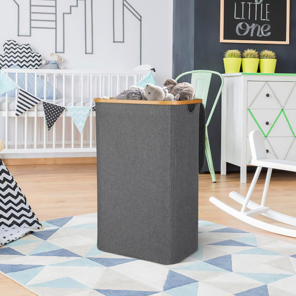 Cosmo Go Wäschekorb Waschesammler mit Deckel 100/145/160L