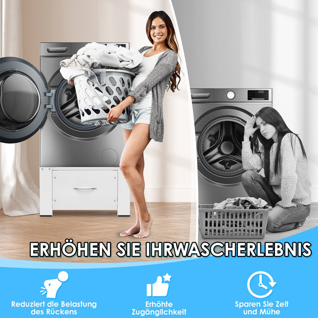 Cosmo Go Waschmaschinen Trockner Untergestell mit Schublade Main Image
