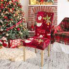 Cosmo Go Weihnachtliche Stuhlhussen Universelle 4er Set