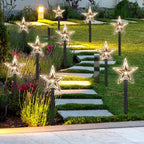 Cosmo Go 5 Pcs Sterne Weihnachtsbeleuchtung Gartenleuchte