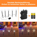 Cosmo Go 5 Pcs Sterne Weihnachtsbeleuchtung Gartenleuchte