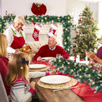 Cosmo Go Weihnachtsgirlande mit Beleuchtung und Deko, USB 2,7 m/5 m