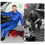 Cosmo Go Werkstatthocker Rollhocker mit Aufbewahrungsbox