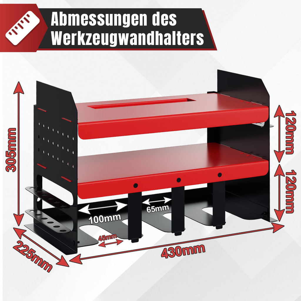 Cosmo Go Werkzeughalter Wandhalterung 70kg Tragen