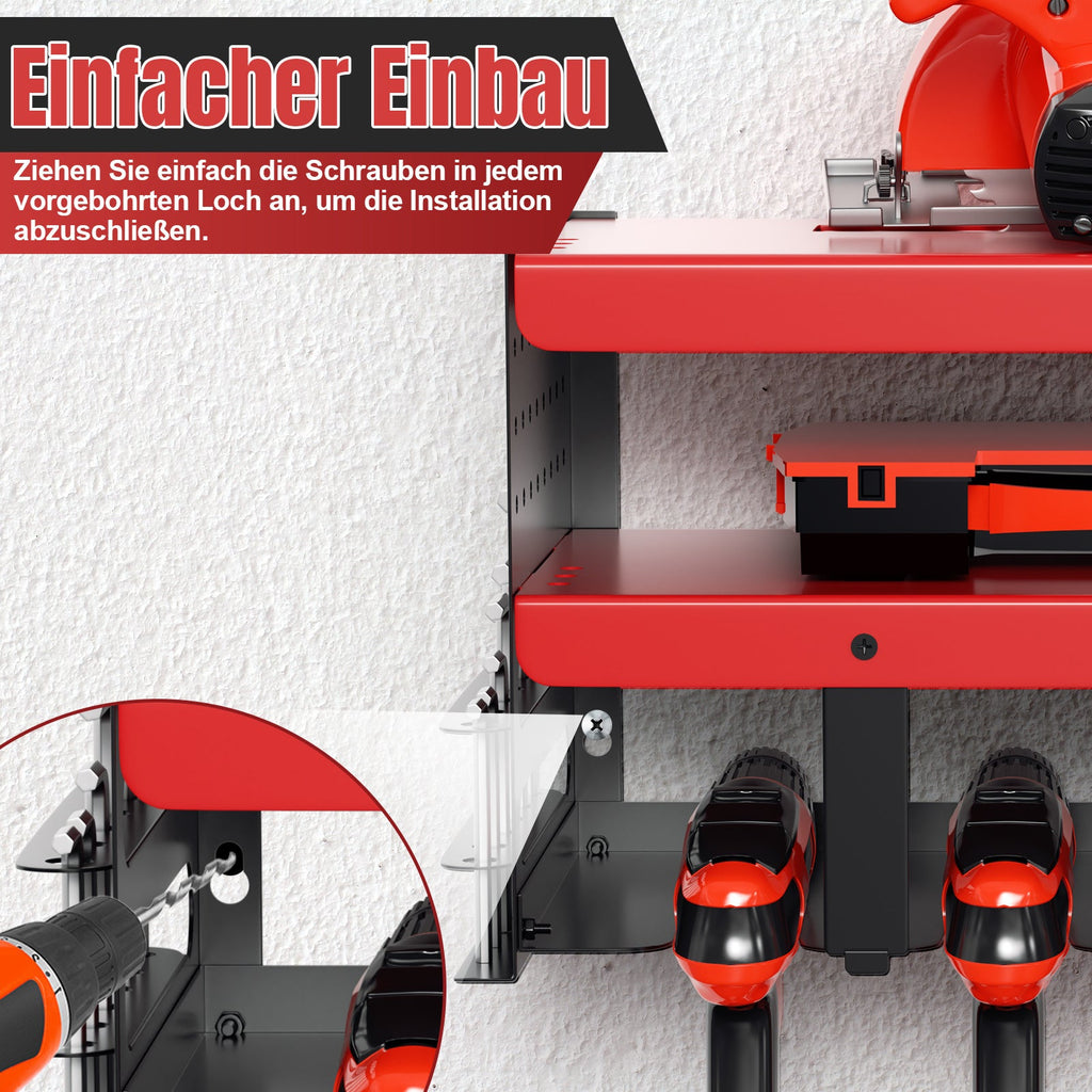 Cosmo Go Werkzeughalter Wandhalterung 70kg Tragen