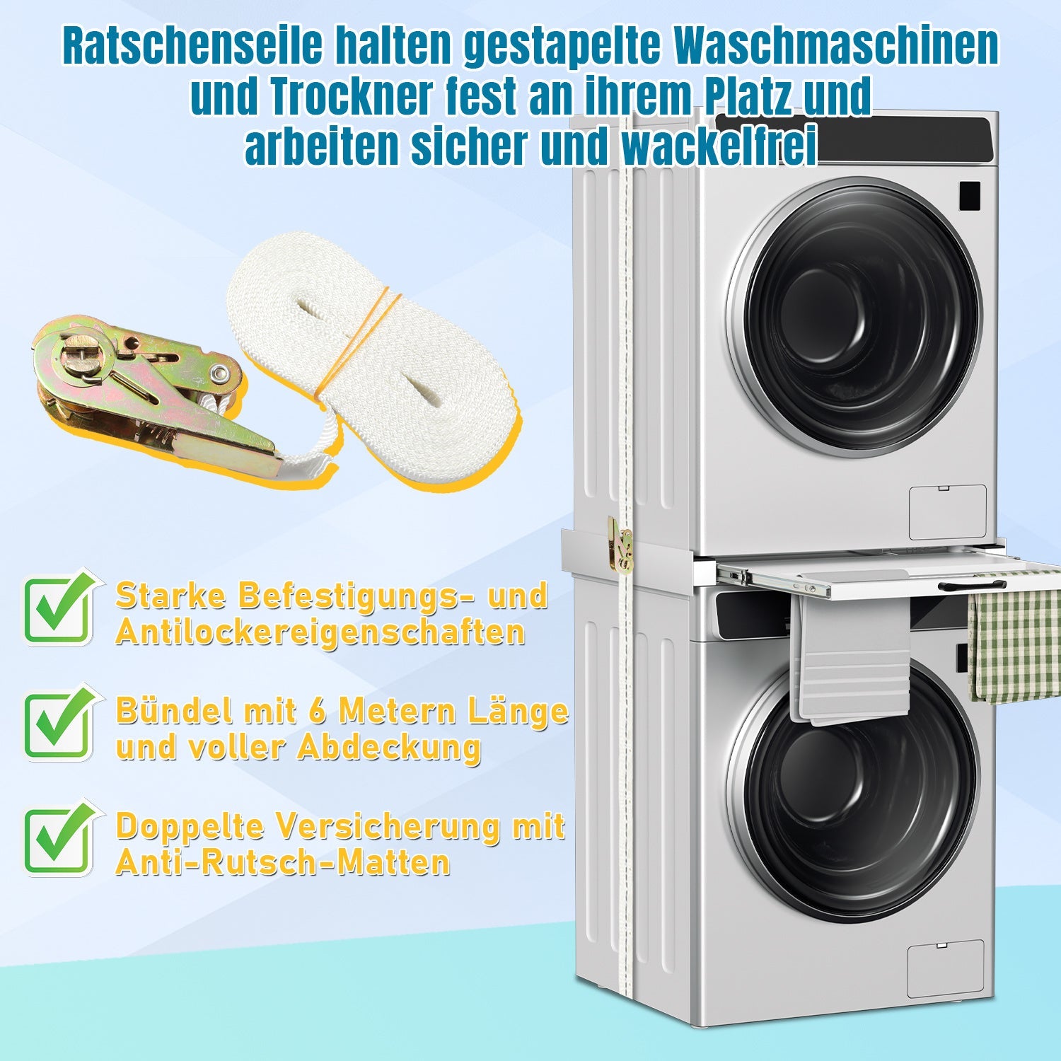 Cosmo Go Zwischenbaurahmen Waschmaschine Universal mit Ausziehbarer