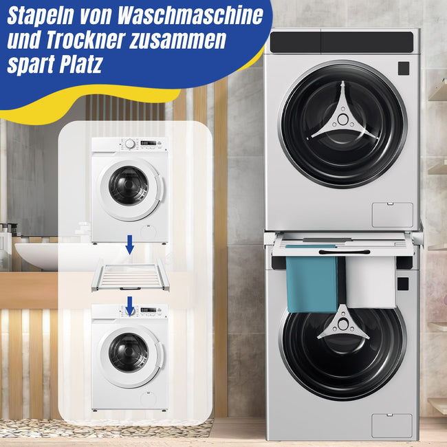 Cosmo Go Zwischenbaurahmen Waschmaschine Universal mit Ausziehbarer Main Image