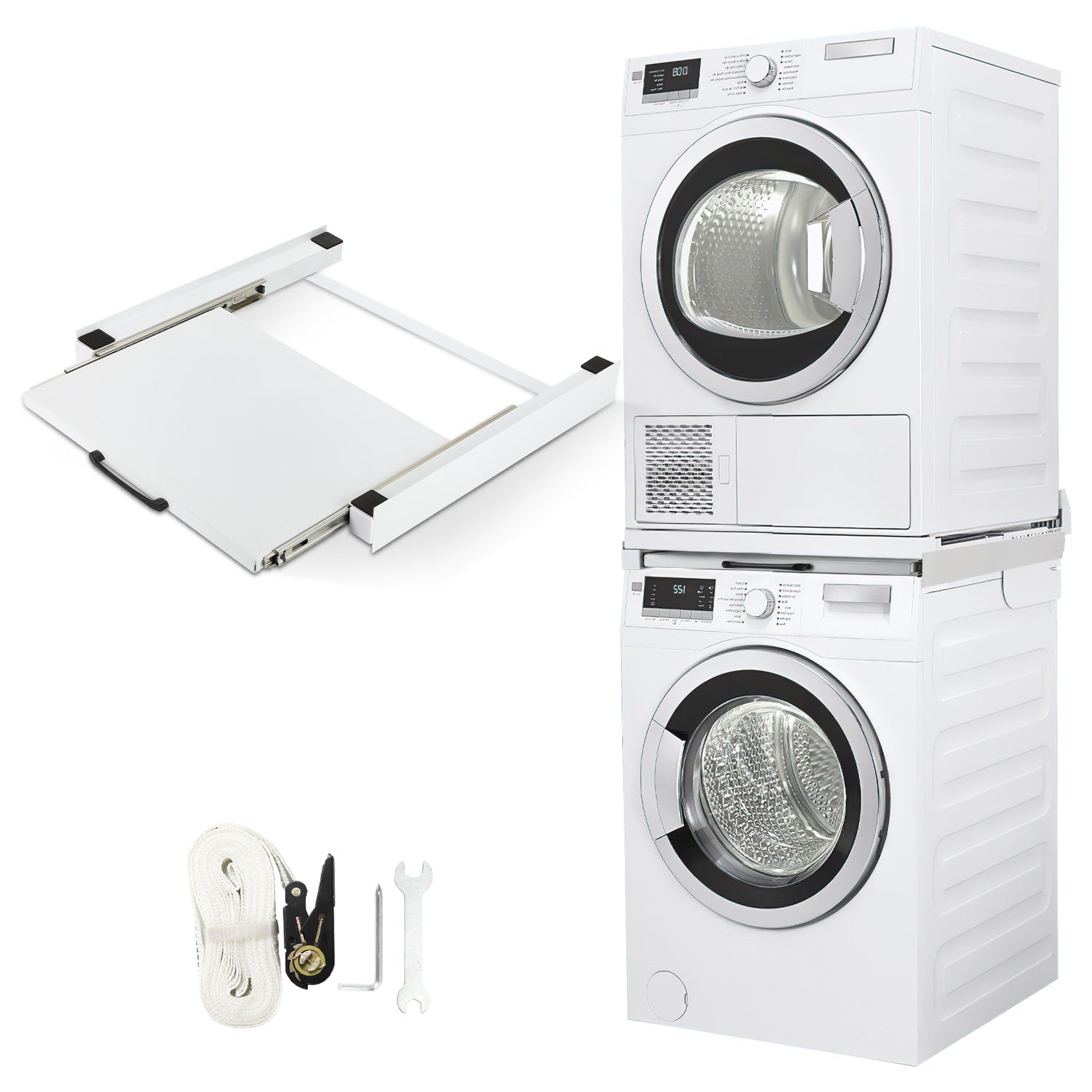 Zwischenbaurahmen für Trockner und Waschmaschine