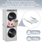 Zwischenbaurahmen für Trockner und Waschmaschine