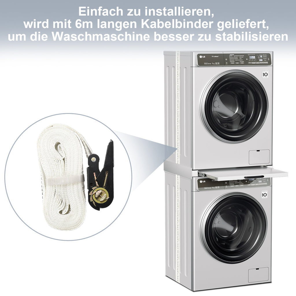 Zwischenbaurahmen für Trockner und Waschmaschine