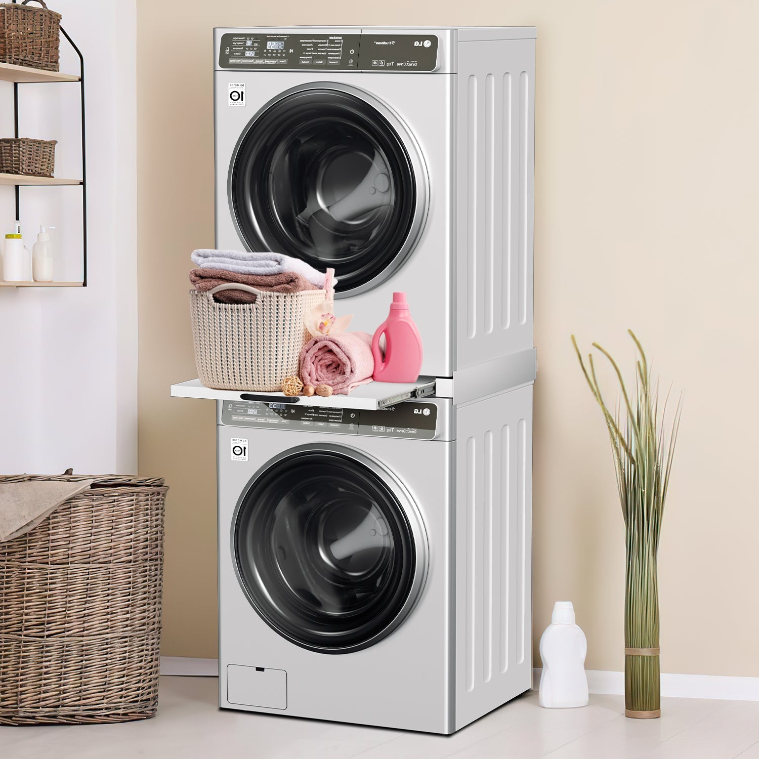 Zwischenbaurahmen für Trockner und Waschmaschine