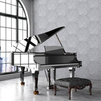 Cosmo Go Akustikplatten Wandpaneele Selbstklebend 12/18 Stück Hexagonal Schlieren